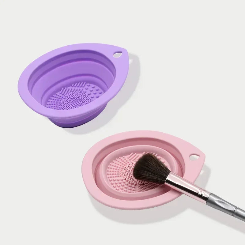 Silicone Brush Cleaning Bowl.
