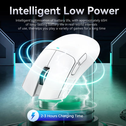 Attack Shark X11 X11SE Wireless Gaming Mouse,1000 Hz,2.4G RGB Optical Mouse,16000 DPI,Ergonomic Computer Mice for PC Laptop Mac