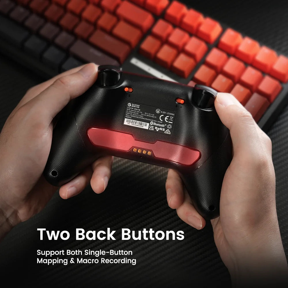 GameSir Nova Lite 2 Wireless Switch Controller Bluetooth Gamepad with Hall Effect for Nintendo Switch, iPhone, Android, PC