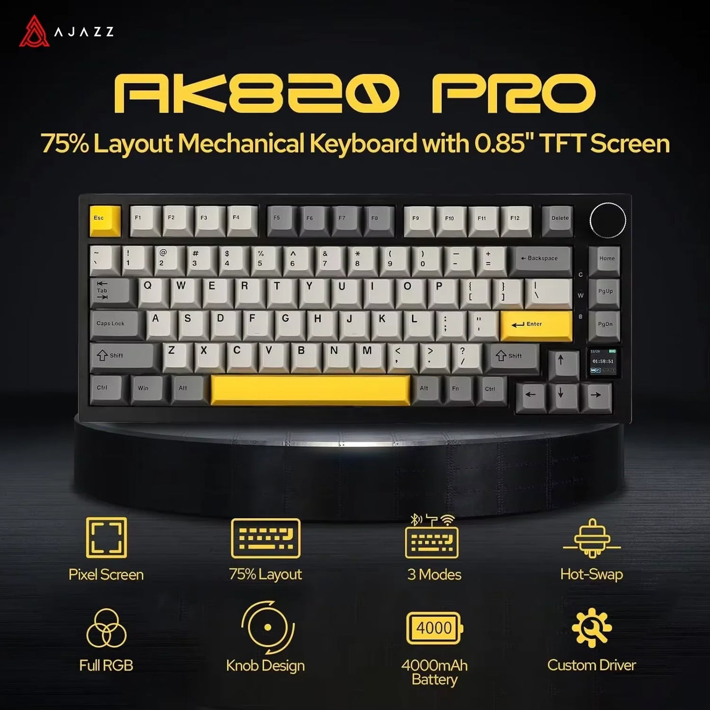 RGB Keyboard AJAZZ AK820.