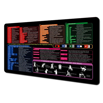 OfficeShortcut Desk Mat