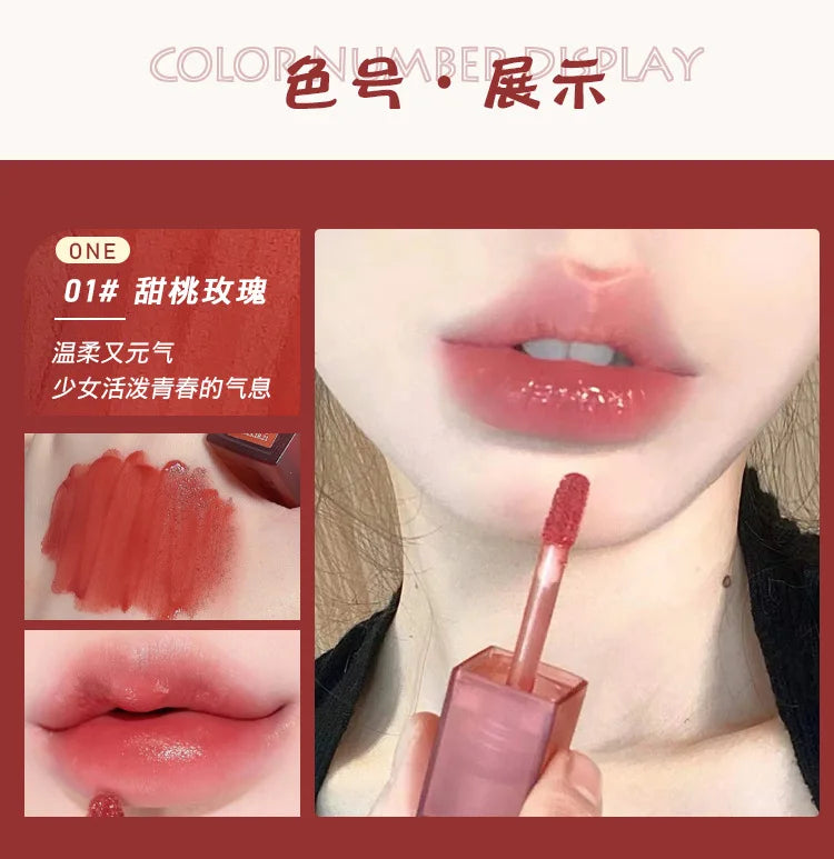 Gege Bear Velvet Lip Glaze.
