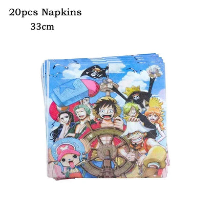 One Piece Luffy Foil & Latex Birthday Balloon Set 🎉🏴‍☠️