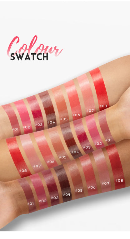 Watery Mirror Gloss Lipstick: Ultra-Hydrating High-Shine Lip Glaze