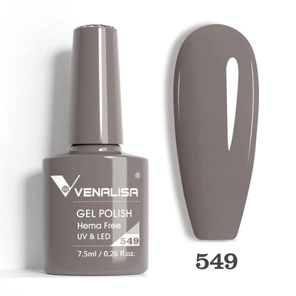 Venalisa VIP5 Nail Gel Polish HEMA/TPO FREE Full Coverage Beautiful Semi Permanent Soak Off UV LED Gel Nail Polish Gel Lacquer