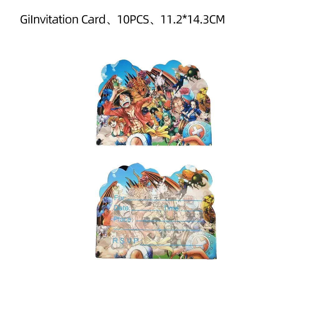 One Piece Luffy Foil & Latex Birthday Balloon Set 🎉🏴‍☠️