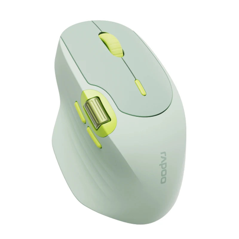 Rapoo MT560 Mouse 3mode Wireless Mice Ergonomic Hall Magnetic Induction Knob Cross Screen Custom Lightweight Gaming Pc Accessory