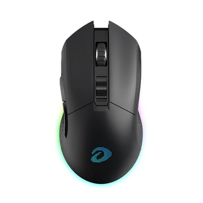 DAREU EM901X Wireless Mouse, 2.4G Wired Dual-mode Mouse, AIM-WL 12000 DPI RGB Magnetic Charging Dock Gaming Mouse for PC Gamer