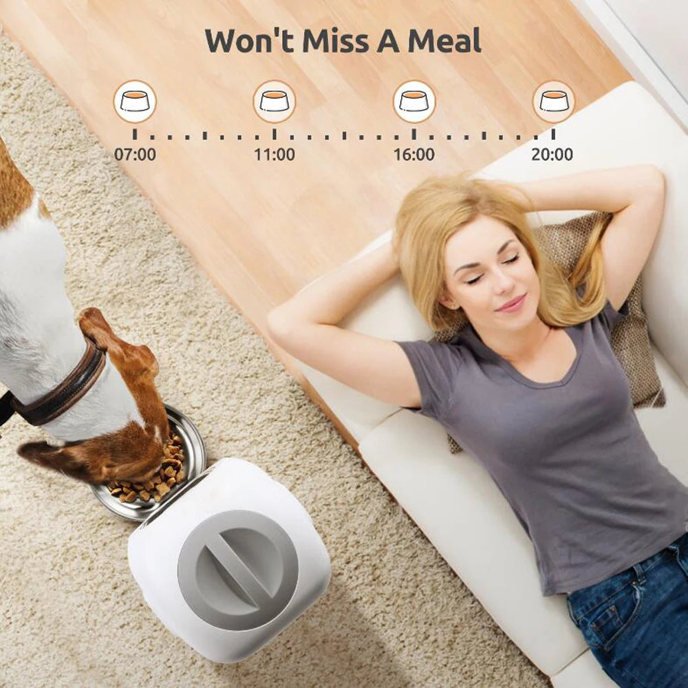 WiFi Smart Automatic Pet Feeder 3.5L 🐱📱