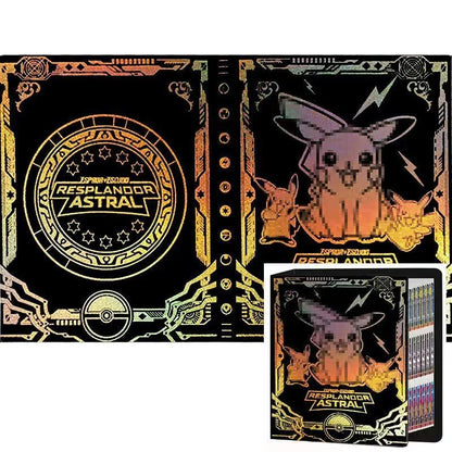 Cartoons 9 Pockets 540 Cards Book Album Anime Map Game Cards PIKACHU