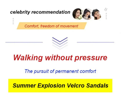 Women's Soft Muffin Sandals Breathable Retro Roman Sandals Thick Bottom Roman Women's Sandals