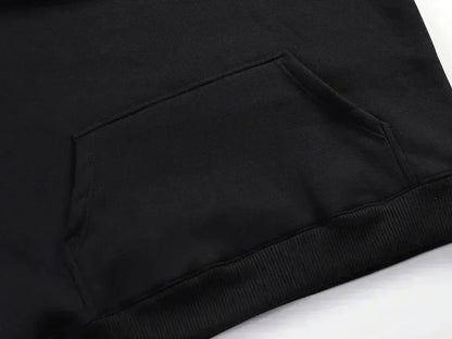 Pokémon Handheld Game Umbreon Printed Men's Jumper 2025 Autumn/Winter New Loose Casual Gym Sports American Hip Hop Sweater Top