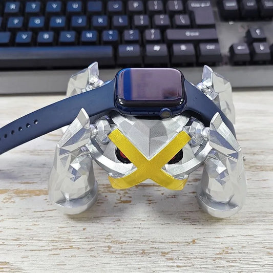 Cartoon Pokemon Anime Figure Metagross Watch Bracket Desktop Decoration Action Figurine Statue Model Doll Children Birthday Gift