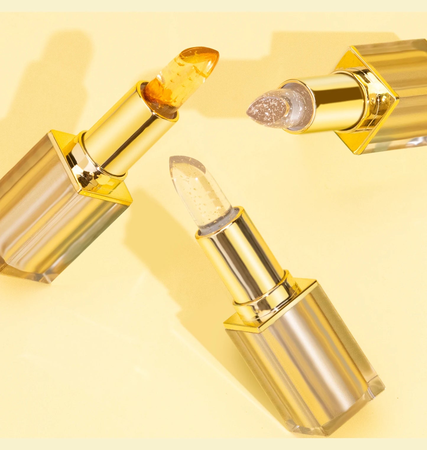 Hellokiss Crystal Color-changing Petal Lipstick for Women Moisturizes long-lasting and non-sticky cup lip balm