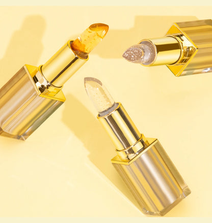 Hellokiss Crystal Color-changing Petal Lipstick for Women Moisturizes long-lasting and non-sticky cup lip balm
