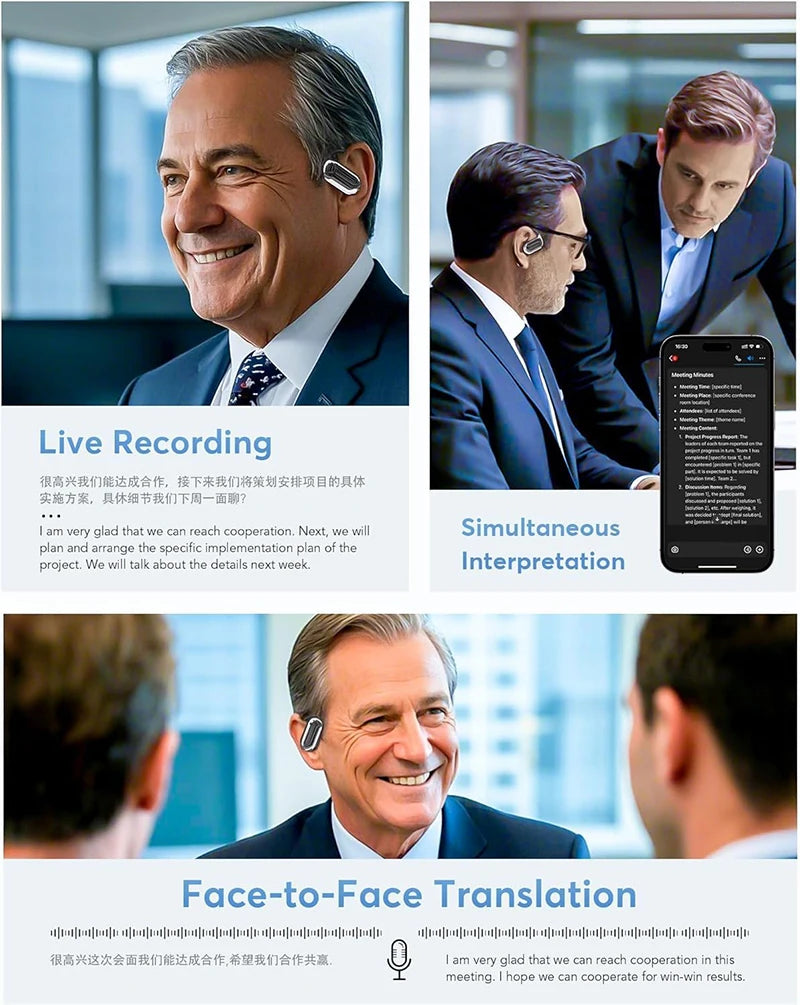 AI Translator Earbuds