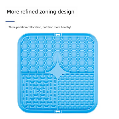 Silicone Pet Licking Pad: Anti-Anxiety Slow Feeder & Bath Time Distraction Mat