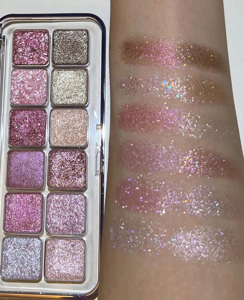 12 Color Peach Palette.