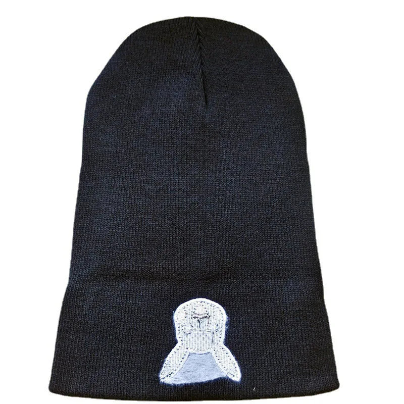 Pokemon Knitted Caps Anime Cute Pikachu Printed Winter Warm Beanies Hat Kids Unisex Outdoor Embroidery Bonnet Christmas Gifts