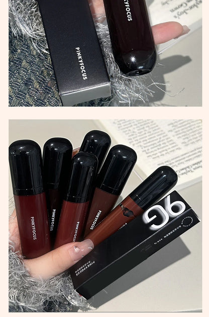 Red Brown Mirror Lip Glaze.