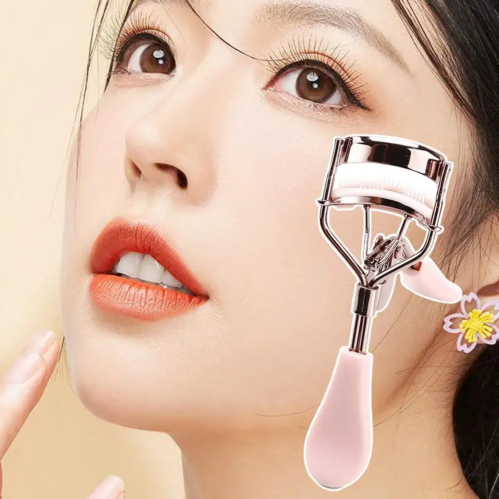 Silicone Handle Eyelash Curler.