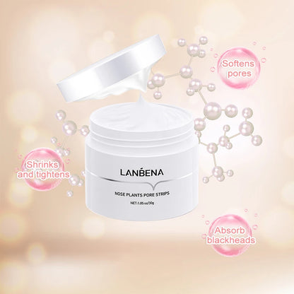 LANBENA Nose Blackhead Remove Mask  Pore Strip Peeling Mask Deep Cleansing Black Dot Remover Acne Patch Skin Care Peel Mask