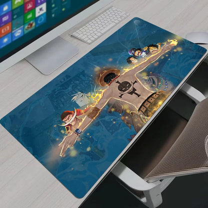 One Piece "Thousand Sunny" XXL Gaming Mouse Pad: Cinematic Horizon Anime Desk Mat
