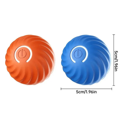 Dog Toy Ball Automatic Moving Bouncing Rolling Ball USB Smart Puppy Interactive Dog Chew Toy Ball