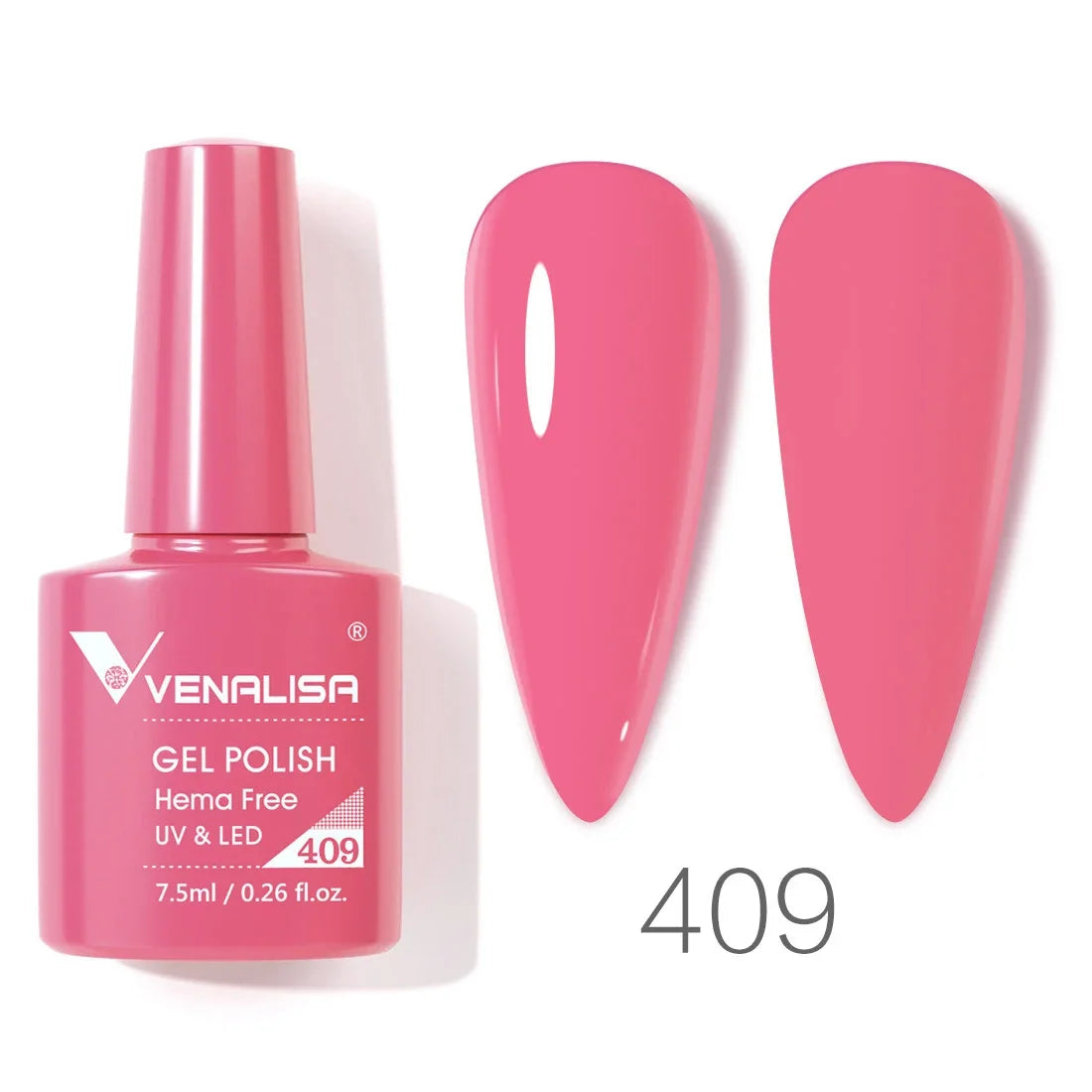 Venalisa VIP4 Nail Gel Polish HEMA/TPO FREE Full Coverage Beautiful Semi Permanent Soak Off UV LED Gel Nail Polish Gel Lacquer