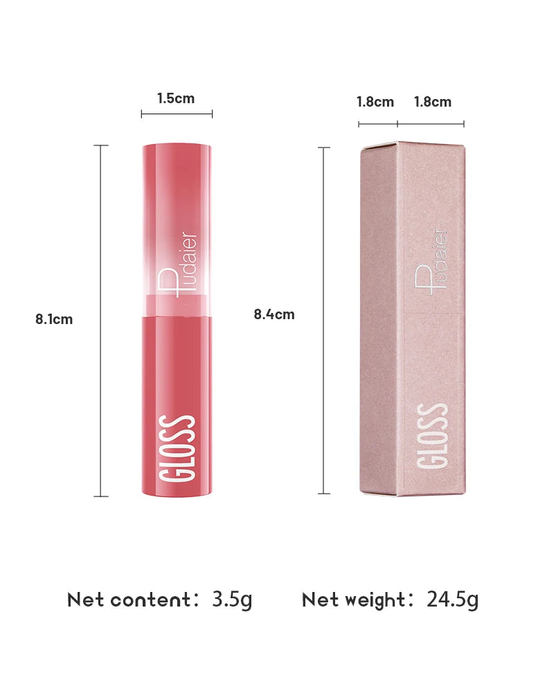 Watery Mirror Gloss Lipstick: Ultra-Hydrating High-Shine Lip Glaze