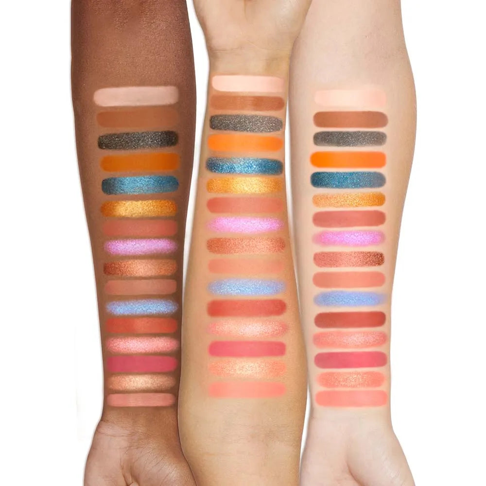 Essential Korean Style Eye Makeup 16 Color Eyeshadow Palette Matte Finish Waterproof Sweatproof Long Lasting and Smudge Proof