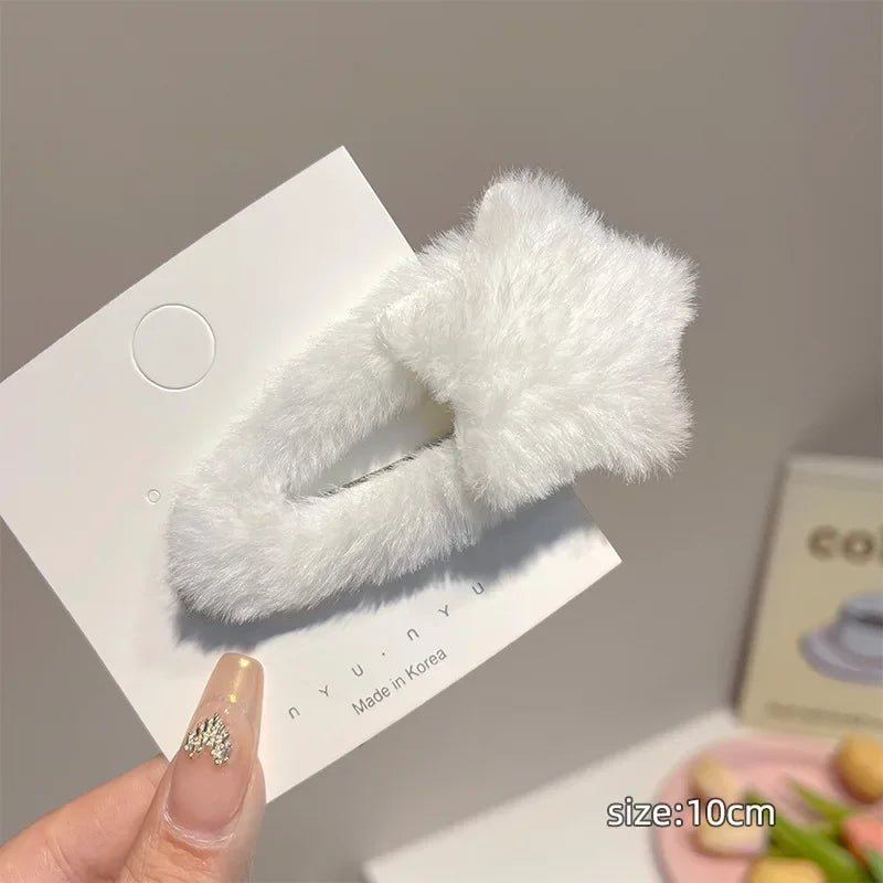 Y2K Star Hair Clips Set.