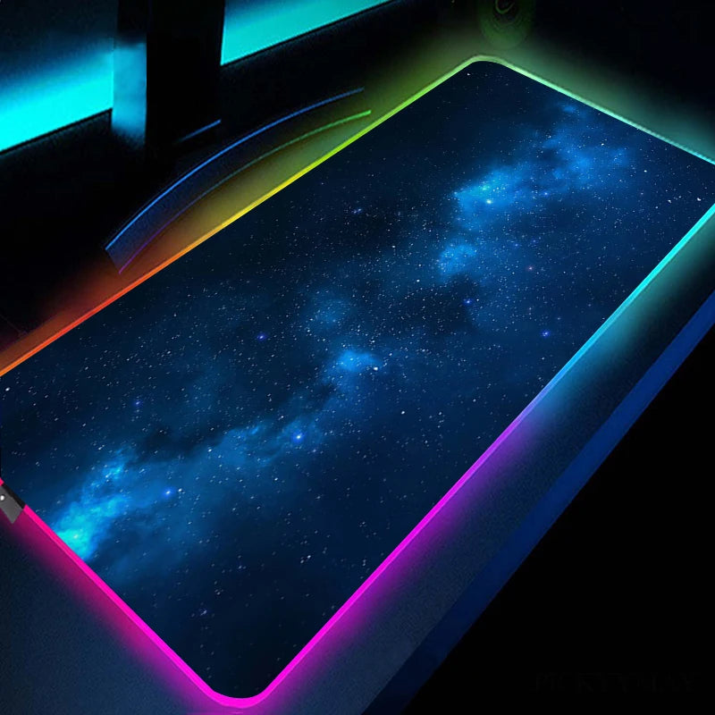 CosmicGlow RGB Desk Mat