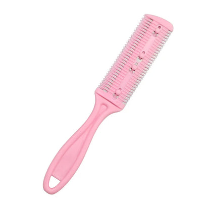 1pc Hair Cutting Comb Hair Brushes with Razor Blades Hair Trimmer Cutting Thinning Tools Barbershop Hair Salon Styling Tool Comb