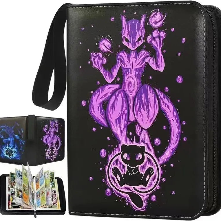 400 Pockets Anime Peripheral Pokemon Game Collection Card Book multiple styles Storage card holder Exquisite Kawaii Boy Toy Gift