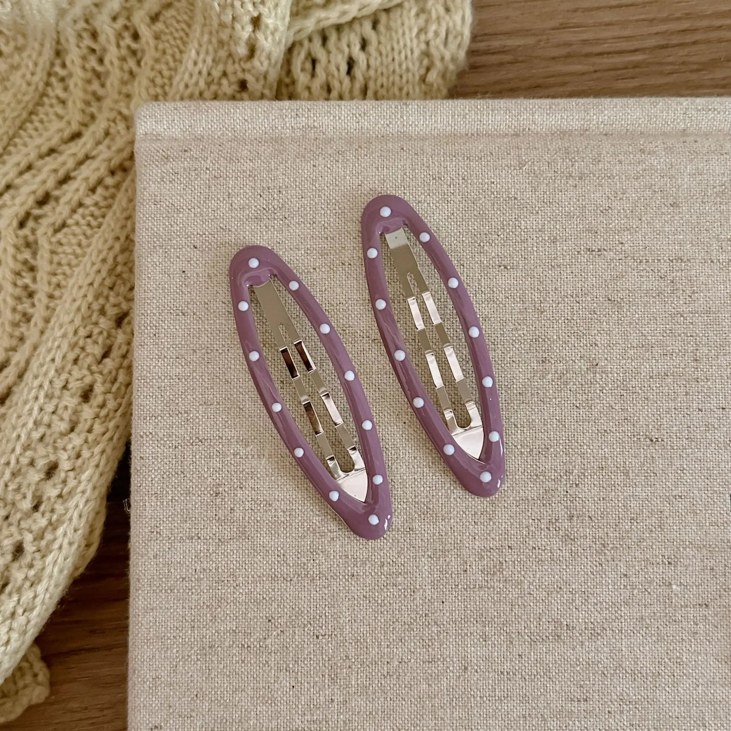 Simple Retro Hair Clips.