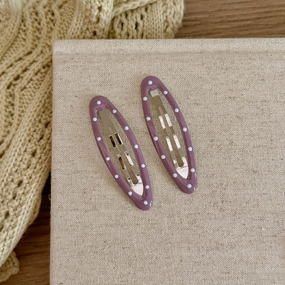 Simple Retro Hair Clips.