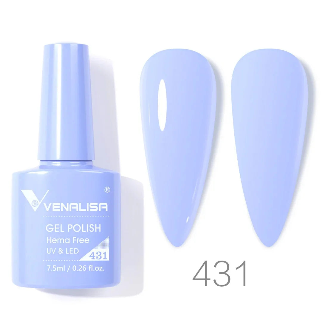 Venalisa VIP4 Nail Gel Polish HEMA/TPO FREE Full Coverage Beautiful Semi Permanent Soak Off UV LED Gel Nail Polish Gel Lacquer