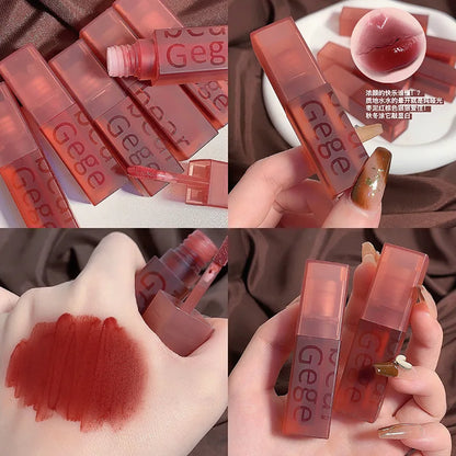 Gege Bear Velvet Lip Glaze.