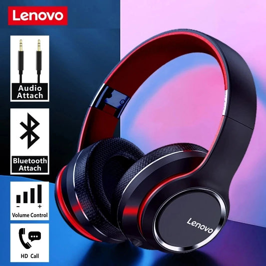 Lenovo HD200 Bluetooth Over-Ear Headphones (Noise Cancelling)