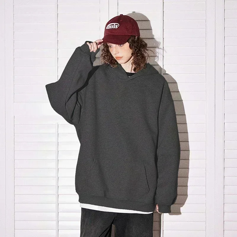Pokemon Anime Gengar Cotton Hoodie Purple Character Print with Multiple Ghost Type Creatures Pattern Casual Streetwear