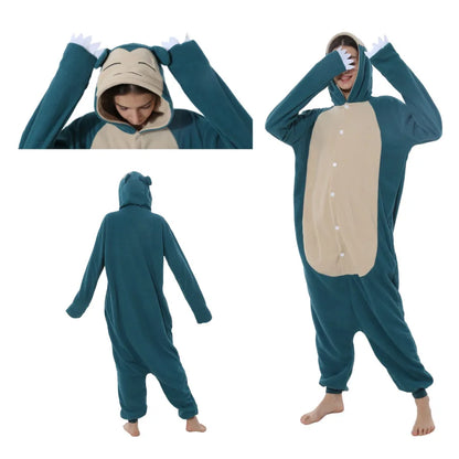 Pokemon Pikachu Gengar Kigurumi Onesie Snorlax Eevee Squirtle Pijama Cosplay Costume Halloween Adult Anime Umbreon Pajamas Gift