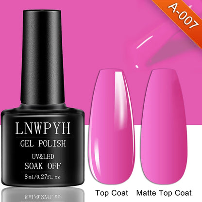 Gel Nail Polish Kit With UV Nail Lamp Electric Nail Drill Machine Soak OFF Gel Nail Kit Base&Top Coat Gel Polish Nail Tools Set