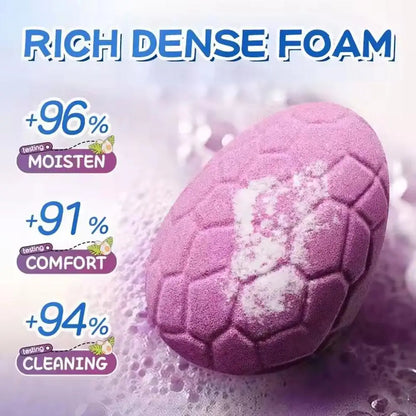 6PCS Bath Bombs for Kids Toddler with Dinosaur Eggs Inside, Fizzy Spa Balls Gift Set, Handmade Bubble Fun Relaxing Holiday Gift