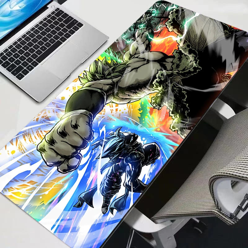 Mouse Pad Anime Gamer Gaming Accessories Varmilo Keyboard PC Computer Desk Mat XXL Carpet DBZ Dragon Ball Z Mousepad
