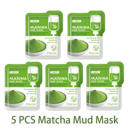 LAIKOU Sleeping Face Mask Set: 5pcs Night Repair & Deep Hydration Combo