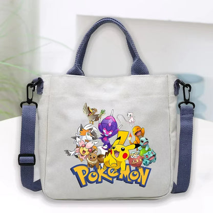Pokemon Large Canvas Tote Bag