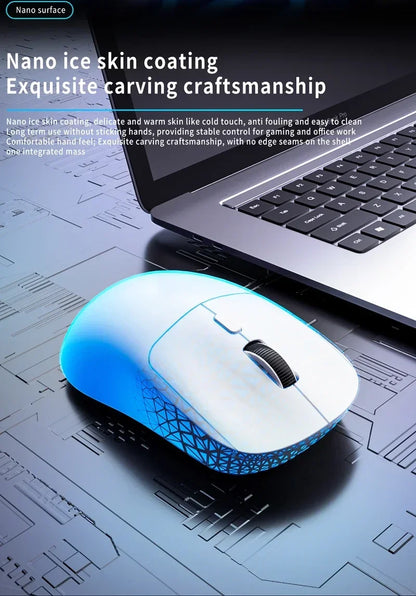 GPW Mouse Bluetooth 2.4G Wireless Three-Mode Rechargeable Ergonomic Office Gaming Portable Mice For iPad PC Laptop Mouse ﻿