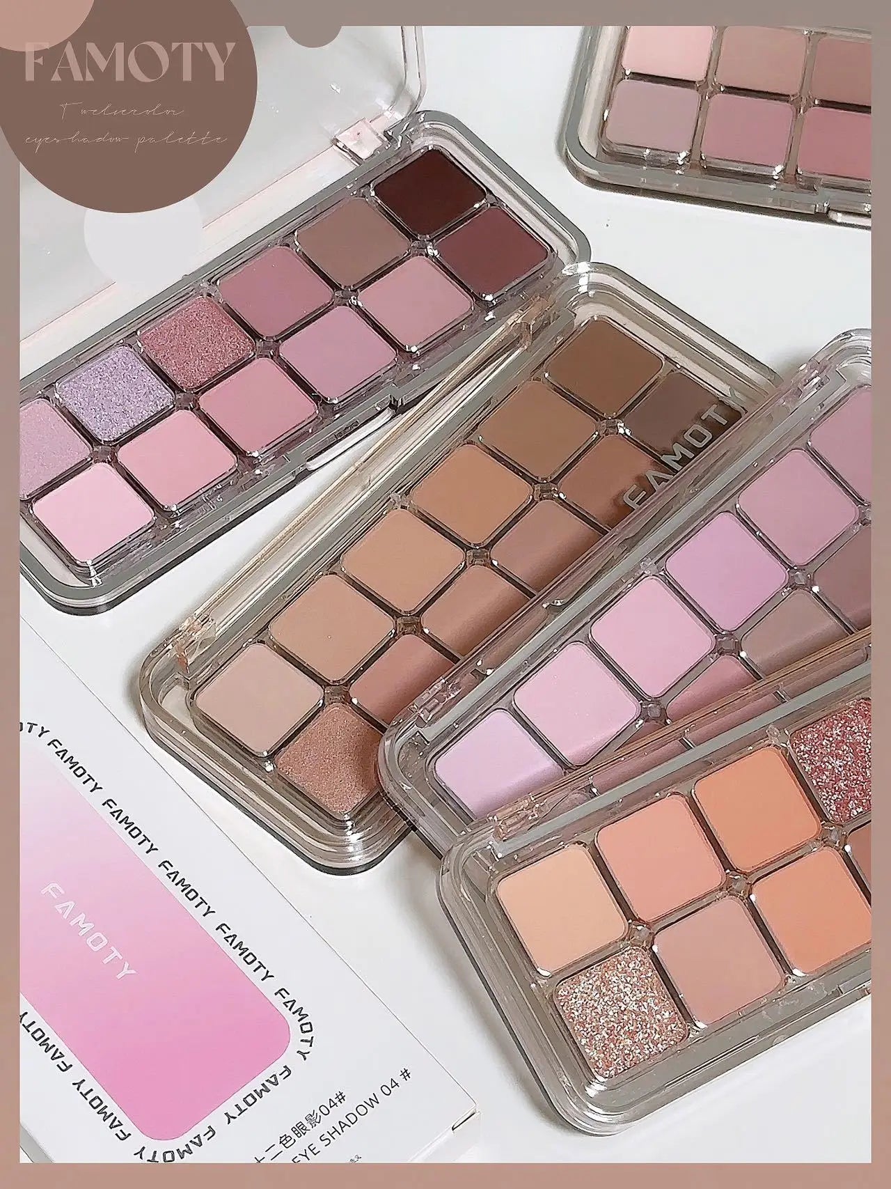 12 Color Matte Tea Palette.