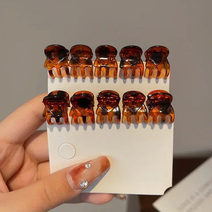 Mini Hair Claw Clips Set.